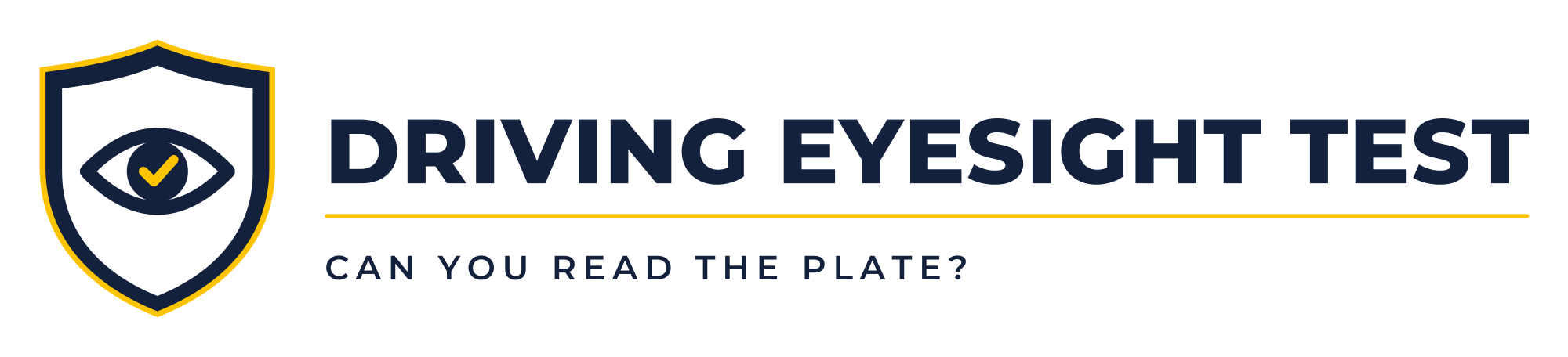 Driving Eyesight Test logo